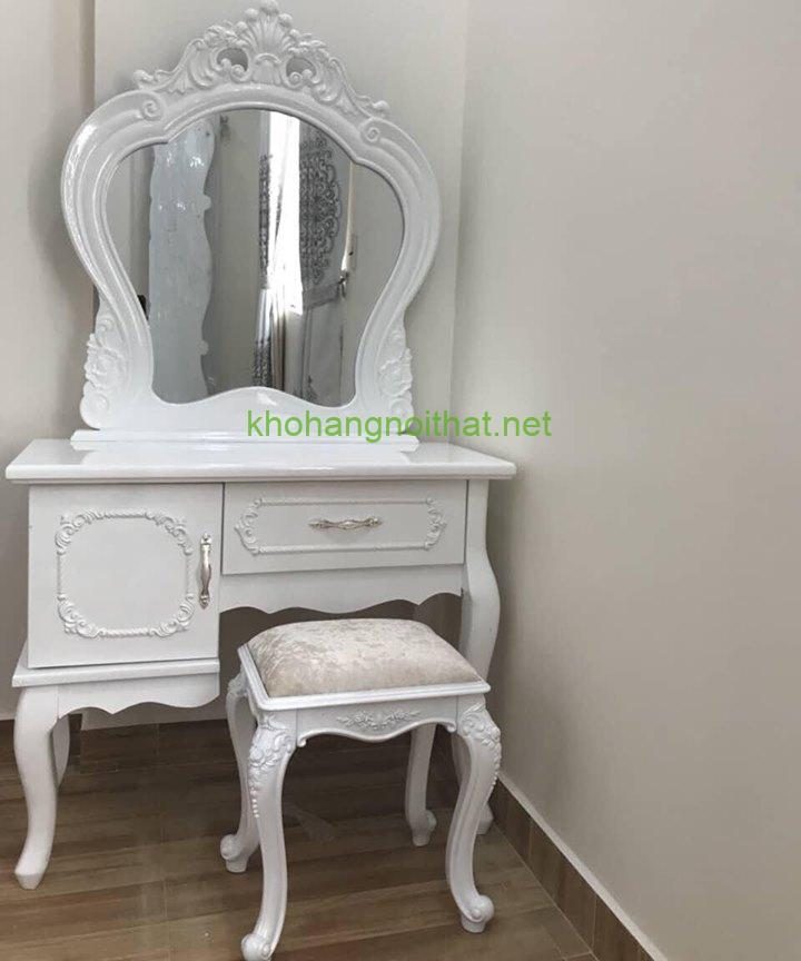 bàn trang điểm cổ điển 90cm