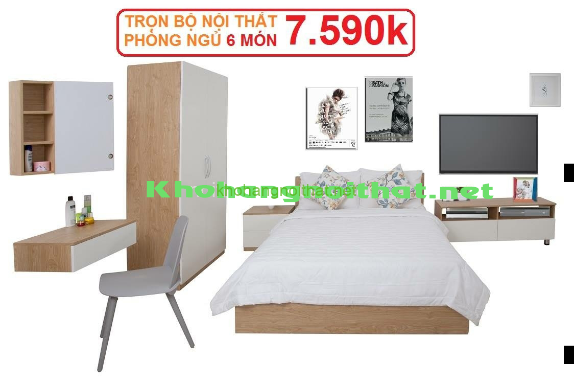 combo noi that phong ngu 6 mon 759k