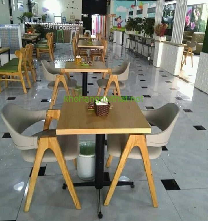 bộ chữ A 2 ghế 1 chân sắt